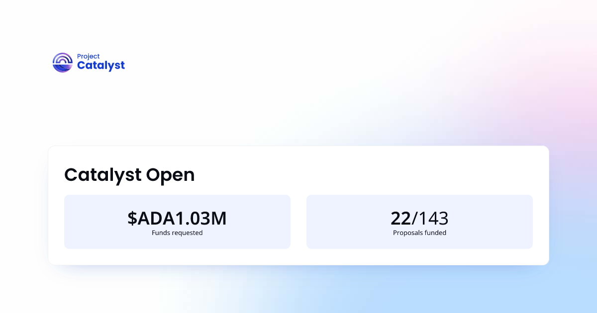 Catalyst Open | Project Catalyst
