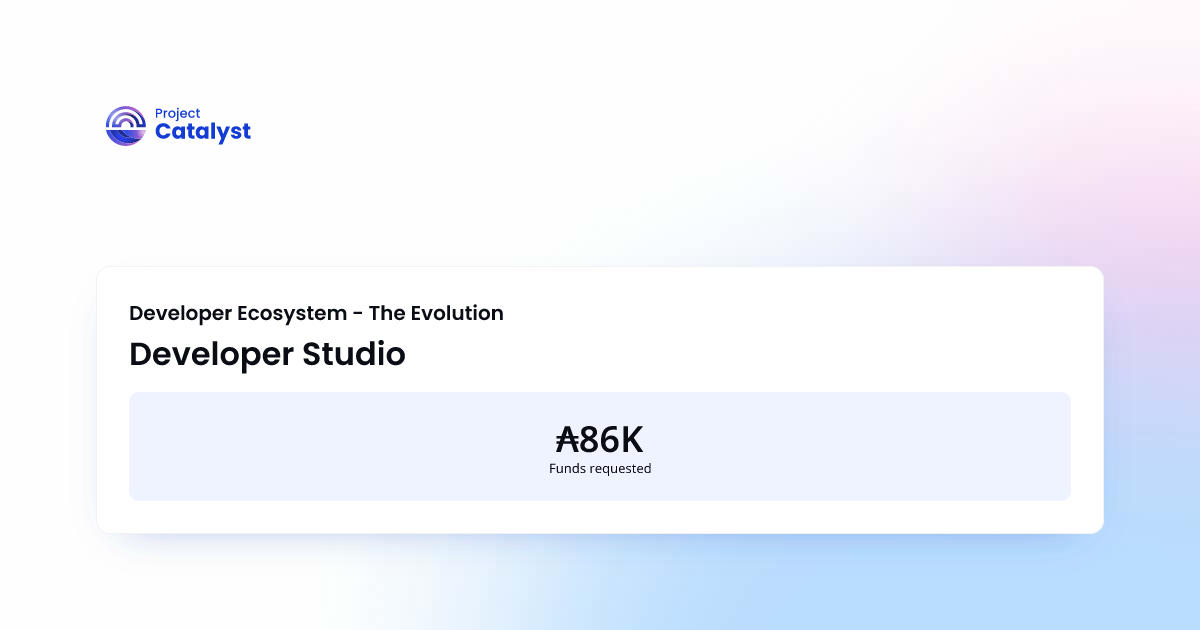 Developer Studio