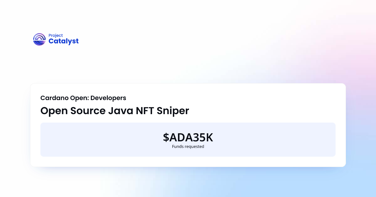 Open Source Java NFT Sniper